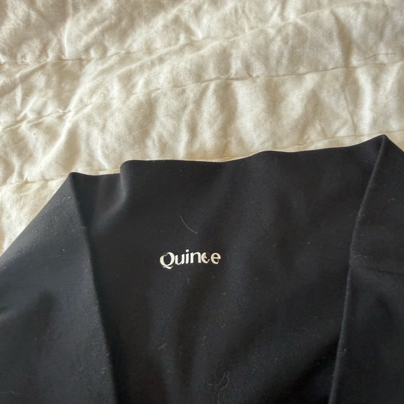 EUC Quince Set of High-Waisted Maternity Legging & Pocket Shorts - Picture 7 of 8